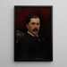 Portrait du baron Delort De Glon - Gunnar Berndtson — quadro incorniciato alla parete