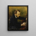 Ritratto del pittore Eero Järnefelt - Gunnar Berndtson — quadro incorniciato alla parete