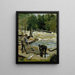 Pesca al salmone - Gunnar Berndtson — quadro incorniciato alla parete
