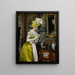 Il specchio - Gunnar Berndtson — quadro incorniciato alla parete