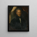 Ritratto dell'avvocato di Spiš Frainse - Gérard de Frainse — quadro incorniciato alla parete