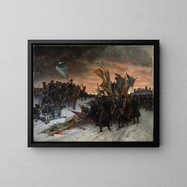 Narva - Gustaf Cederström — quadro incorniciato alla parete
