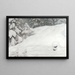 Neve - Gustaf Fjaestad — quadro incorniciato alla parete