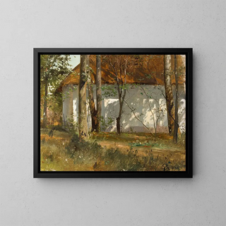 Gustaf Rydberg - A Barn at Kronetorp Skne.webp