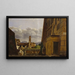 Vista dalla Piazza del Campidoglio, Roma - Gustaf Söderberg — quadro incorniciato alla parete
