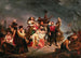 La partenza per l'America o l'imbarco sul Mayflower - Gustaf Wappers — vista dell’opera