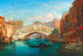 Vista di Venezia, il ponte di Rialto - Gustaf Wilhelm Palm — vista dell’opera