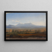 Vista dai Monti Albani, studio - Gustaf Wilhelm Palm — quadro incorniciato alla parete
