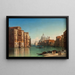 Vista del Gran Canal a Venezia - Gustaf Wilhelm Palm — quadro incorniciato alla parete
