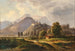 Vista delle rovine del castello di Glanegg - Gustav Barbarini — vista dell’opera