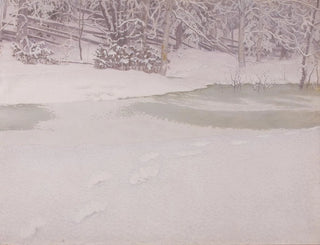 Gustav Fjstad - Neugefallener Schnee.webp