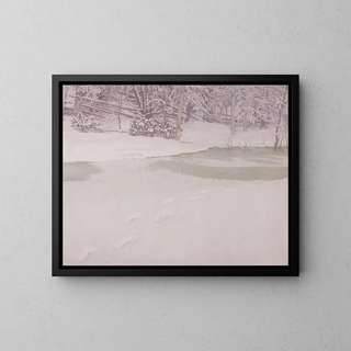 Gustav Fjstad - Neugefallener Schnee.webp