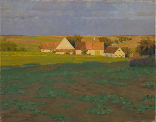 Gustav Heinrich Mnch - Herbstabend bei Dachau.webp