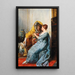 Dame dans le boudoir - Gustav Holweg-Glantschnigg — quadro incorniciato alla parete