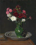 Bouquet di garofani - Gustav Kampmann — vista dell’opera