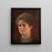 Ritratto di una donna sconosciuta Mme Heymann - Gustav Klimt — quadro incorniciato alla parete