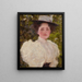 Fille en vert - Gustav Klimt — quadro incorniciato alla parete