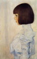 Portrait d'Hélène Klimt - Gustav Klimt — vista dell’opera