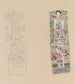 Due modelli per la foglia decorativa di Otto Wagner - Gustav Klimt — vista dell’opera