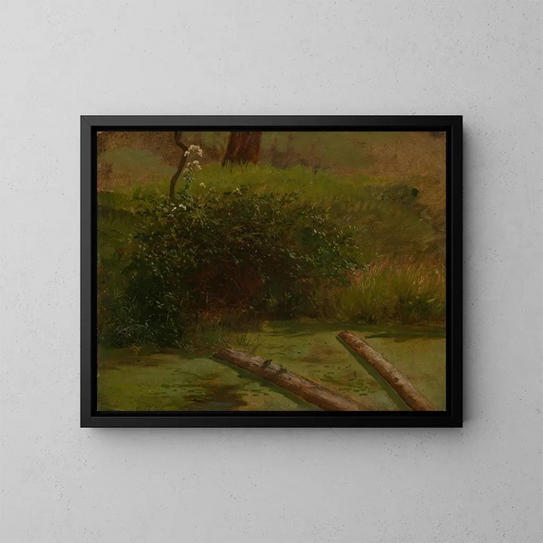 Ciguë di Blhender - Gustav Osterroht — quadro incorniciato alla parete