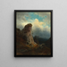 Paesaggio montano in Alta Baviera - Gustav Osterroht — quadro incorniciato alla parete