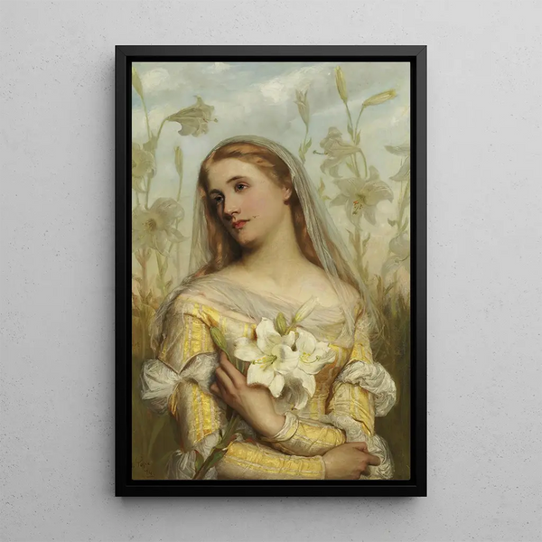 Lys - Gustav Pope — quadro incorniciato alla parete