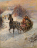 Bonne promenade en traîneau - Gustav Prucha — vista dell’opera