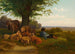 con gregge durante la pausa di mezzogiorno - Gustav Ranzoni — vista dell’opera