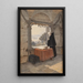 Croisé e monaco - Gustav Reinhold — quadro incorniciato alla parete