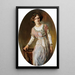 Portrait de dame - Gustav Riencker — quadro incorniciato alla parete