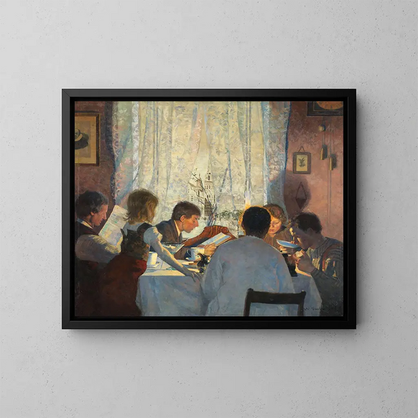 - Gustav Wentzel — quadro incorniciato alla parete
