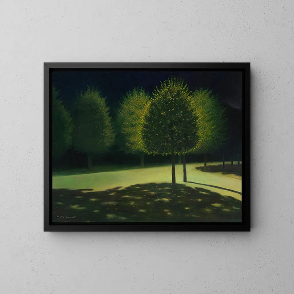 Alla via dell'esercito - Gustav Wunderwald — quadro incorniciato alla parete