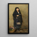 La Fille aux fleurs - Gustave-Claude-Étienne Courtois — quadro incorniciato alla parete