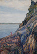 Studio di rocce a Perros-Guirec - Gustave Cariot — vista dell’opera