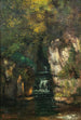 Una cascata vicino a Ornans - Gustave Courbet — vista dell’opera