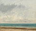 Mer calme - Gustave Courbet — vista dell’opera