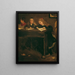 Tre scolarette - Gustave Courbet — quadro incorniciato alla parete
