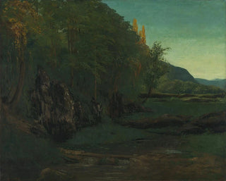 Paesaggio del Giura - Gustave Courbet — vista dell’opera