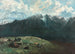 Vista panoramica delle Alpi Le Denti del Midi - Gustave Courbet — vista dell’opera