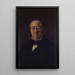 Portrait de Monsieur Corbinaud - Gustave Courbet — quadro incorniciato alla parete