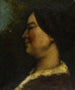 Ritratto di donna - Gustave Courbet — vista dell’opera