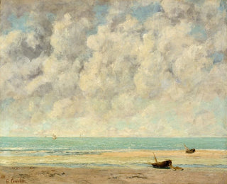 La Mer calme - Gustave Courbet — vista dell’opera