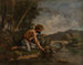 Il pescatore - Gustave Courbet — vista dell’opera