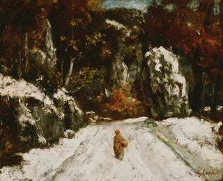 Inverno nel Giura - Gustave Courbet — vista dell’opera