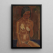 Nu avec collier - Gustave De Smet — quadro incorniciato alla parete