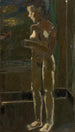 Nu in piedi - Gustave De Smet — quadro incorniciato alla parete