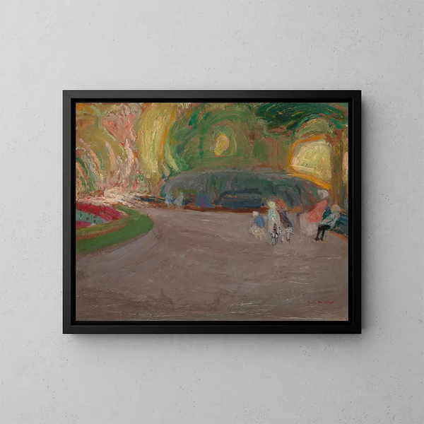 Vondelpark - Gustave De Smet — quadro incorniciato alla parete