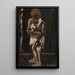 Chemise blanche sur fond noir - Gustave De Smet — quadro incorniciato alla parete