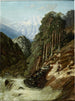 Paesaggio alpino con Beck - Gustave Doré — vista dell’opera
