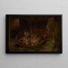 Incendio di Roma - Gustave Doré — quadro incorniciato alla parete